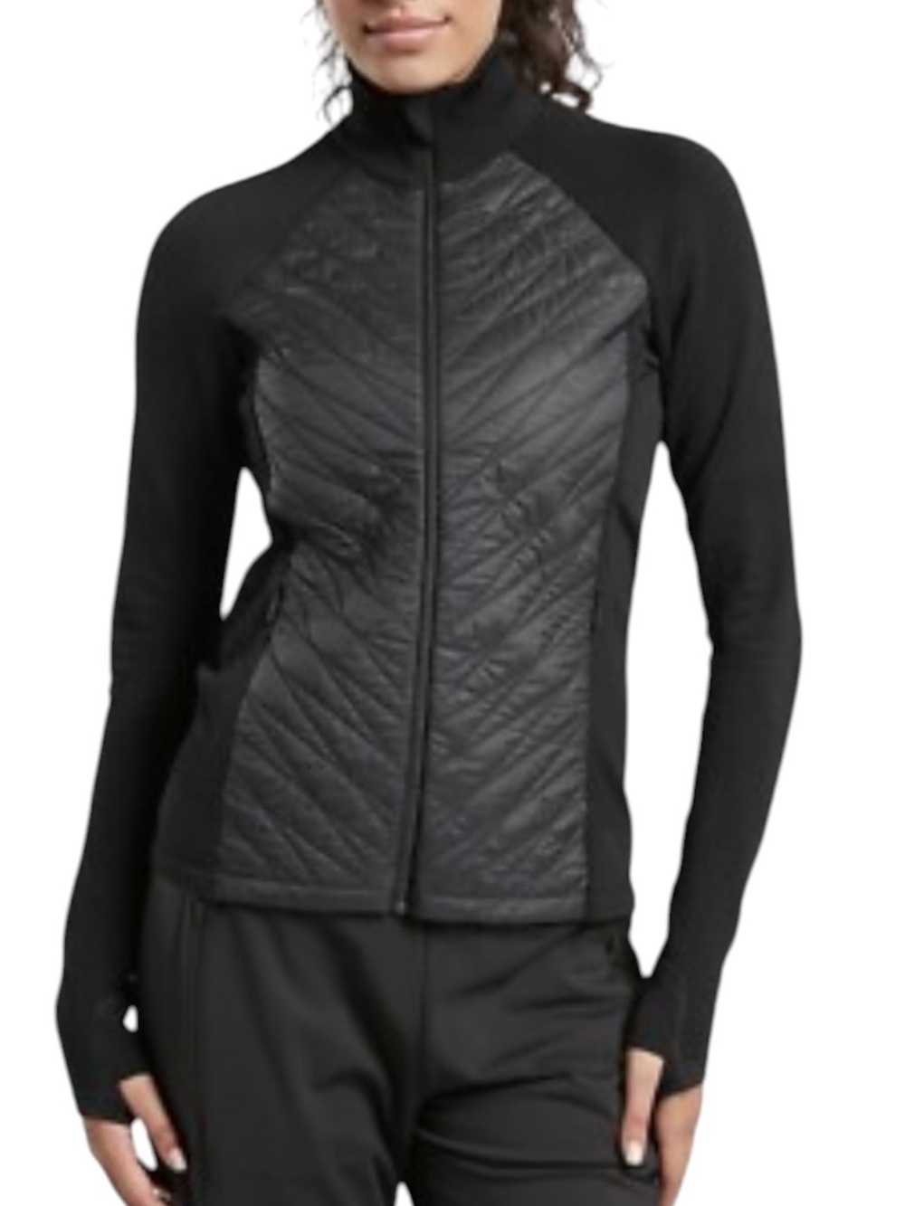 Athleta Flurry Force Primaloft Jacket 2.0 Black Size M